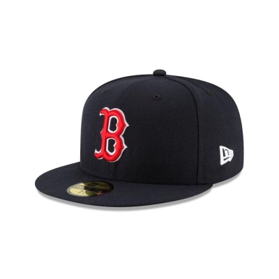 Boston Red Sox Gorra | New Era MLB Authentic Collection 59fifty Fitted Cap Mexico - Azules